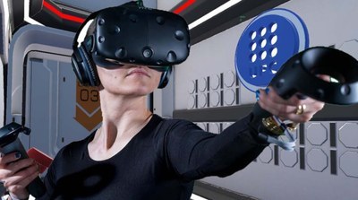 Experience an immersive virtual reality environment